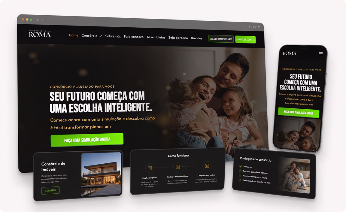 Imagem principal do projeto Consórcio Roma