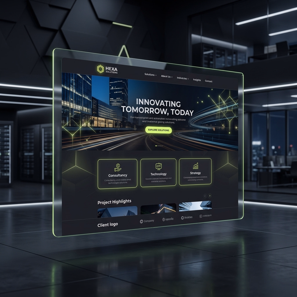 Site institucional para empresas